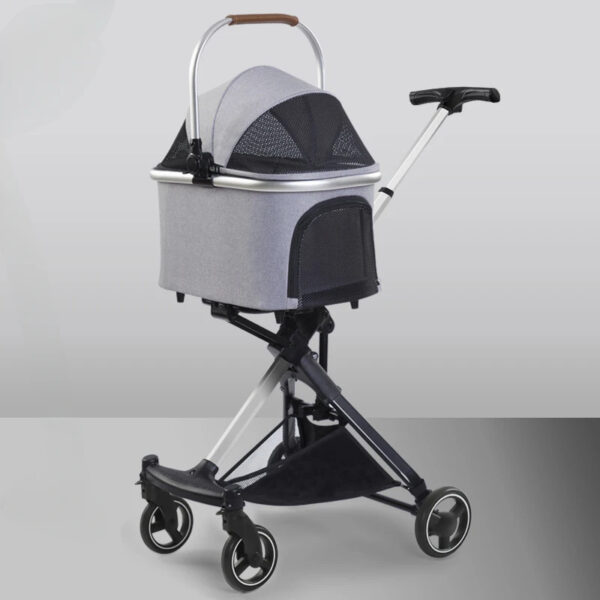 Luxury Lightweight Dog Stroller - 33 lbs Load Capacity - Image 9