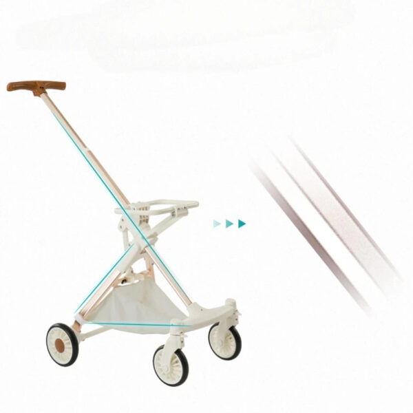 Luxury Lightweight Dog Stroller - 33 lbs Load Capacity - Image 4