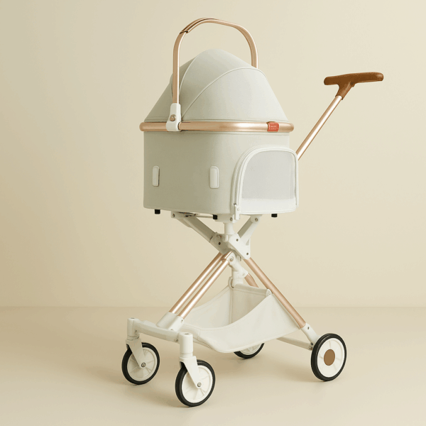 Luxury Lightweight Dog Stroller - 33 lbs Load Capacity