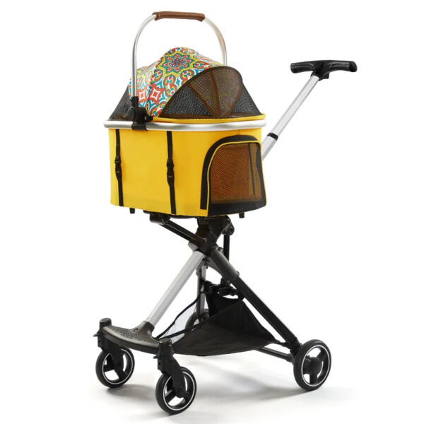 Luxury Lightweight Dog Stroller - 33 lbs Load Capacity - Image 10